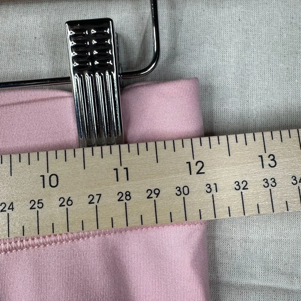 New Converse Girls Patch High Rise‎ Leggings size Medium Pink